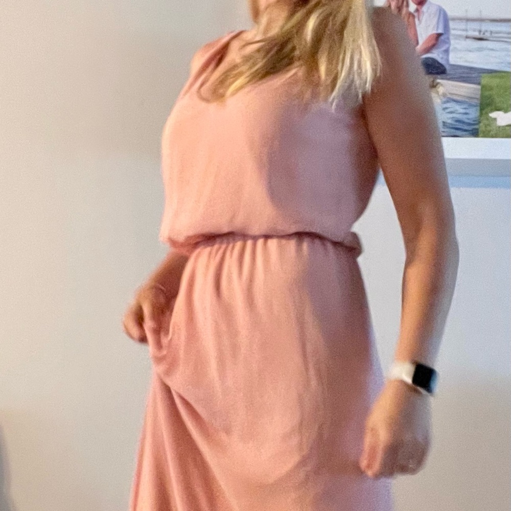 Very pretty boho blush dress formal
